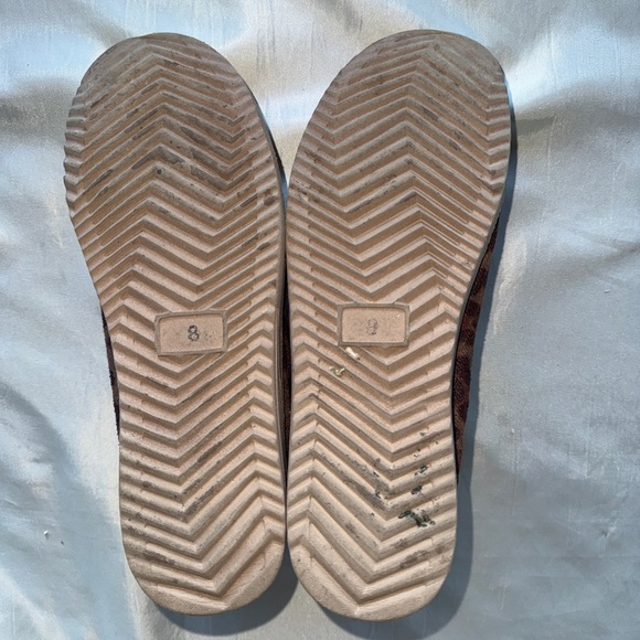 Outwoods Walk Leopard Print Slip-On Ankle Moccasins Booties Size 8 - Picture 6 of 11